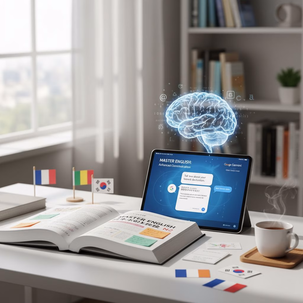 Bí Quyết Học Ngoại Ngữ Cực Nhanh Với Gemini: Từ Cơ Bản Đến Nâng Cao 1