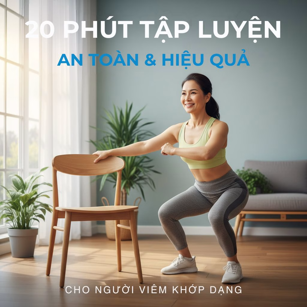 Bài Tập 20 Phút Hiệu Quả Cho Viêm Khớp Dạng Thấp 1