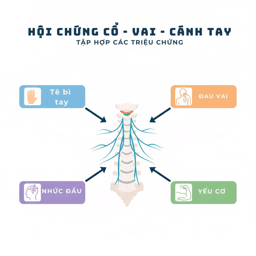 6 Sự Thật Bất Ngờ Về Hội Chứng Đau Cổ - Vai - Cánh Tay Ai Cũng Cần Biết 1