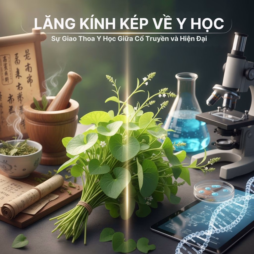 Rau Diếp Cá: "Kháng Sinh Tự Nhiên" Của Việt Nam—Sự Hội Tụ Giữa Y Học Cổ Truyền và Khoa học Hiện Đại 3