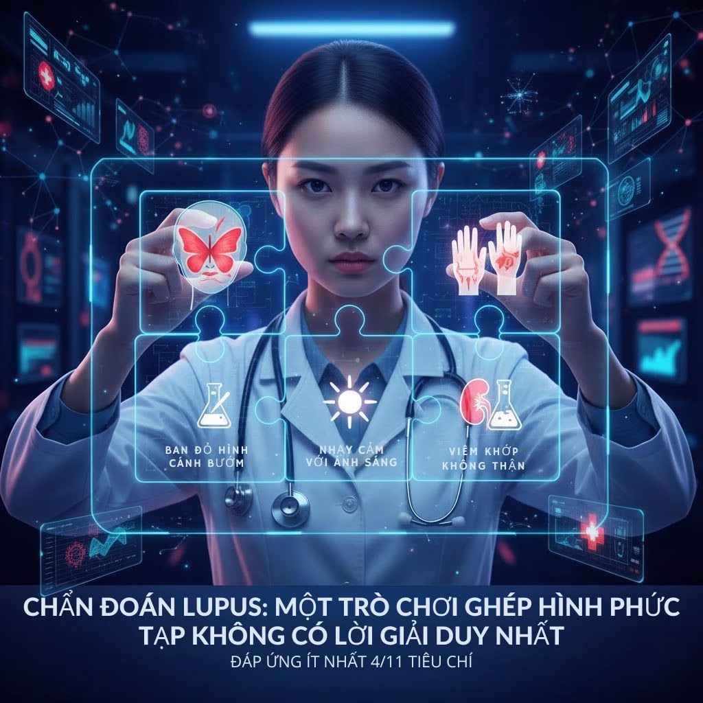 Lupus Không Chỉ Là 'Ban Cánh Bướm': 5 Sự Thật Bất Ngờ Về Căn Bệnh Tự Miễn Bí Ẩn 3