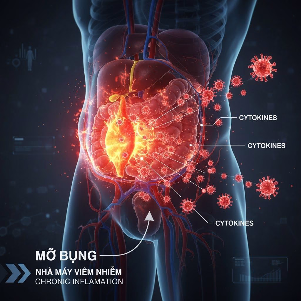 Không Chỉ Là Bụng Bia: 5 Sự Thật Gây Sốc Về Sức Khỏe Nam Giới U40 Mà Bạn Cần Biết 3