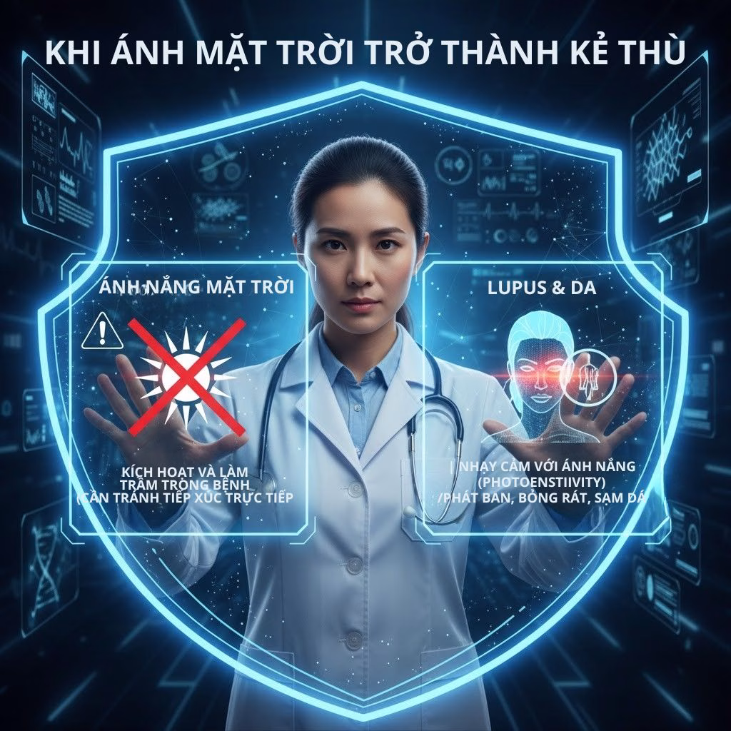 Lupus Không Chỉ Là 'Ban Cánh Bướm': 5 Sự Thật Bất Ngờ Về Căn Bệnh Tự Miễn Bí Ẩn 5