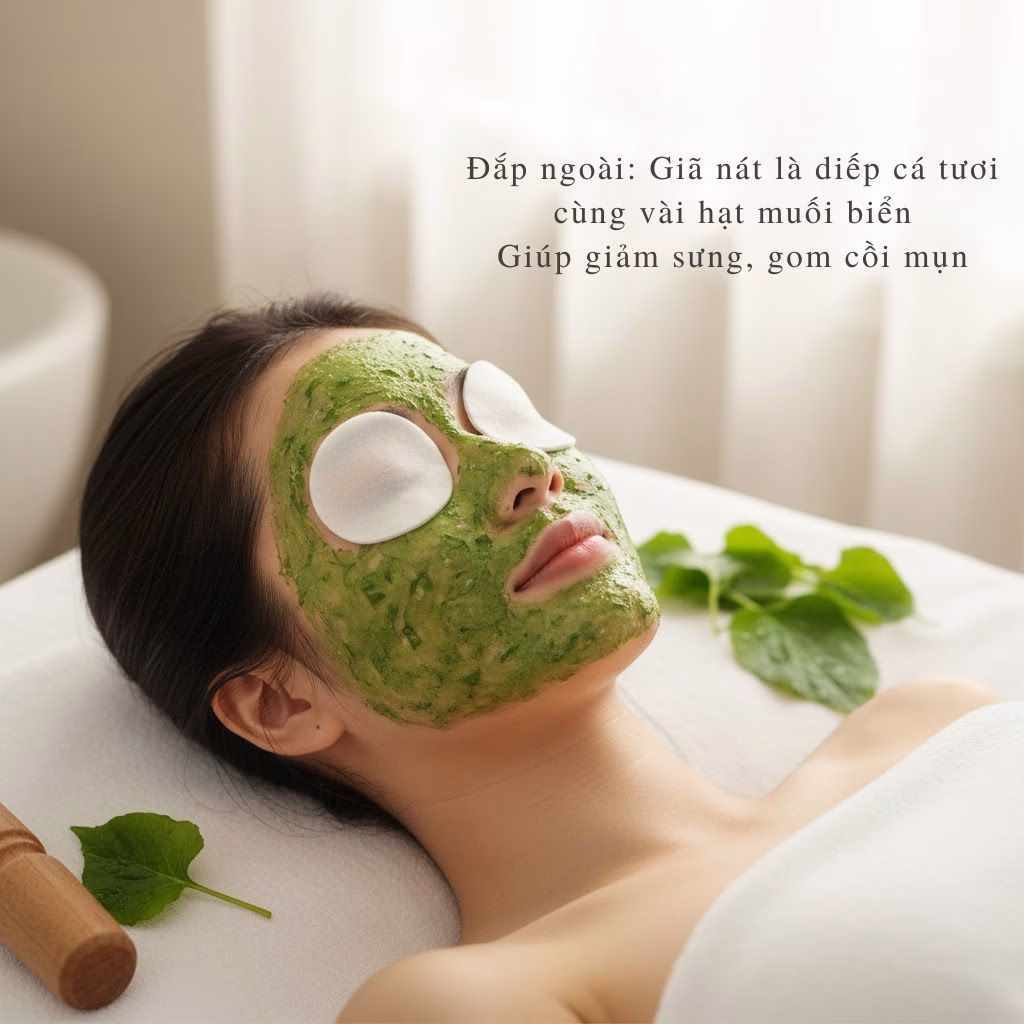 Rau Diếp Cá: "Kháng Sinh Tự Nhiên" Của Việt Nam—Sự Hội Tụ Giữa Y Học Cổ Truyền và Khoa học Hiện Đại 7