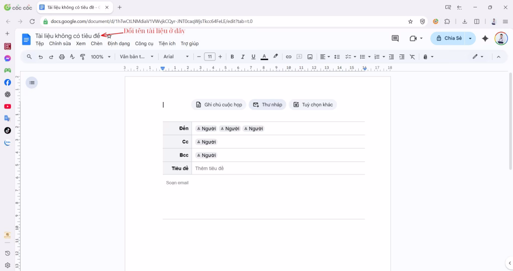 Thành thạo Google Docs trong 1 tuần - Ngày 1: Những bước chân đầu tiên nội dung đoạn văn bản của bạn