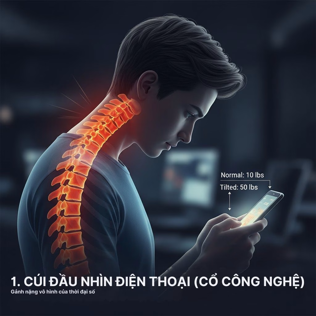 7 Thói Quen Tưởng Vô Hại Nhưng Đang Âm Thầm Hủy Hoại Cột Sống Cổ Của Bạn 2